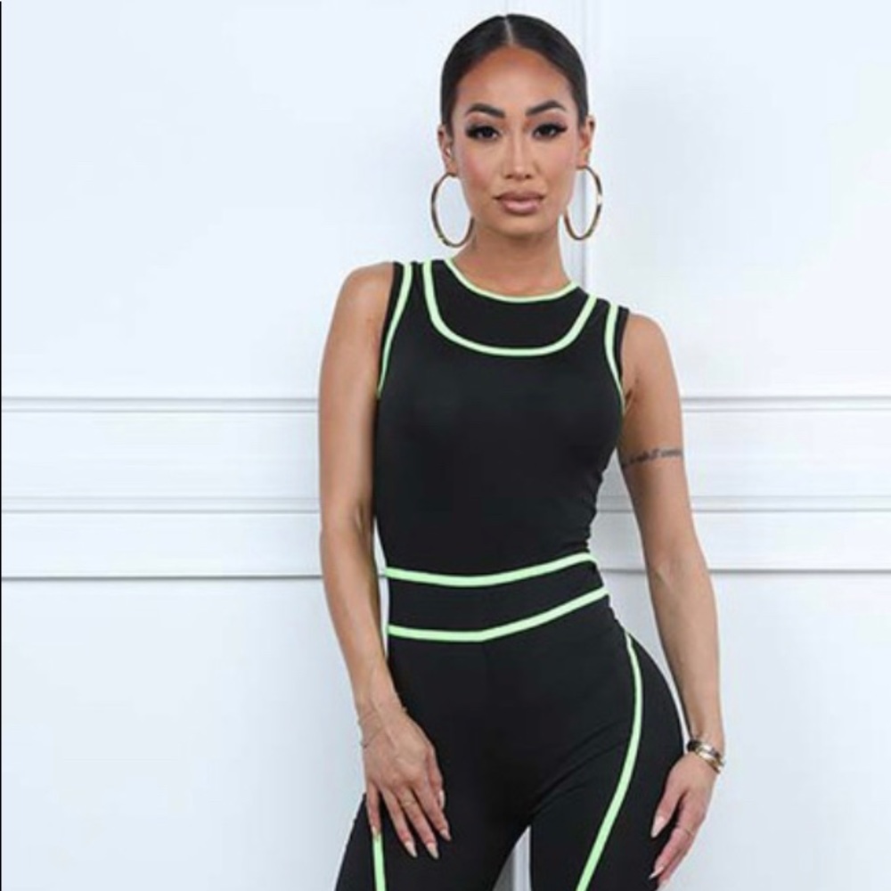 New Black Keeper Bodysuit Catsuit Jumpsuit One Piece